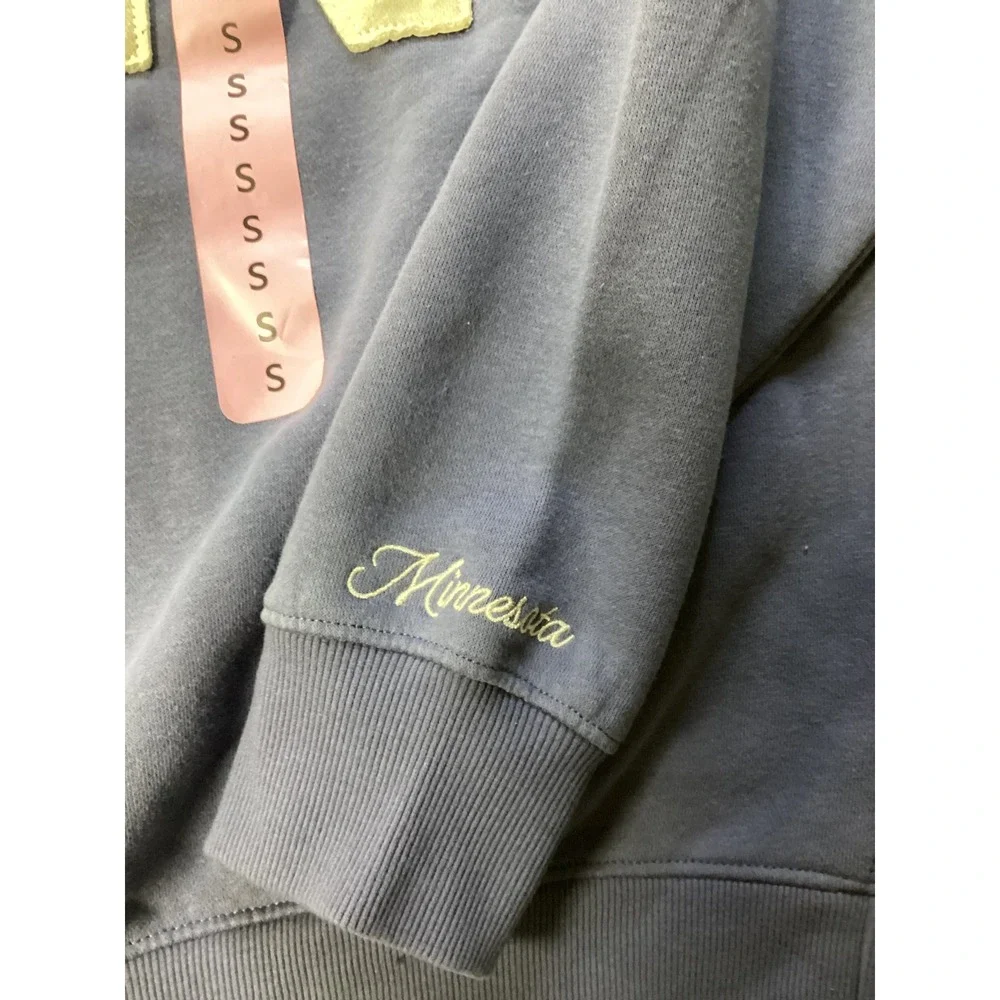 State of Mine Minnesota MN Crewneck Sweatshirt Navy Blue Small‎ NWT 16771
